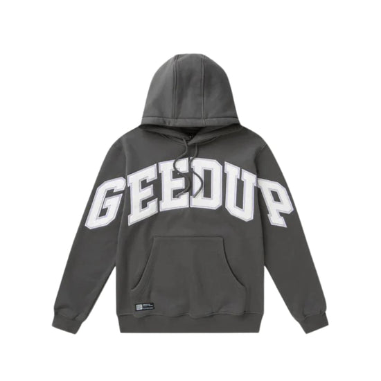 Geedup Team Logo Hoodie Asphalt Grey
